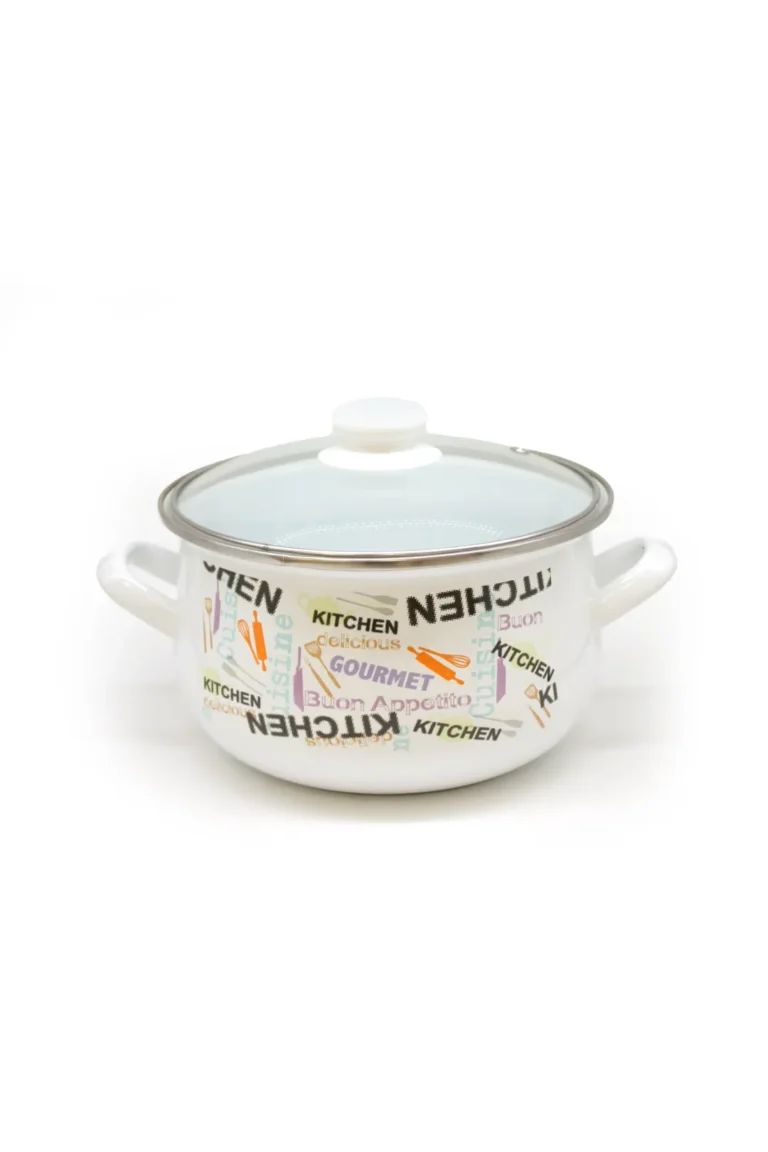 Emajlirana šerpa sa poklopcem - Kitchen