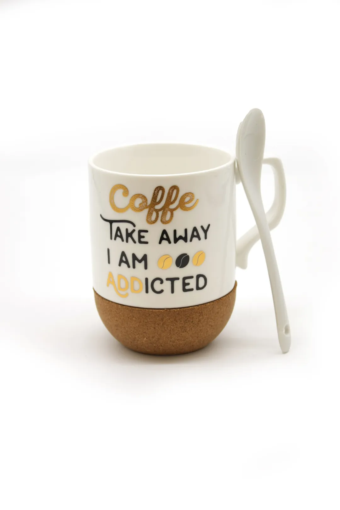 Šolja Coffee Addict – sa plutanim dnom