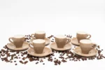 Latte Classic - Set od 6 šoljica za kafu sa tacnama - Slika 2
